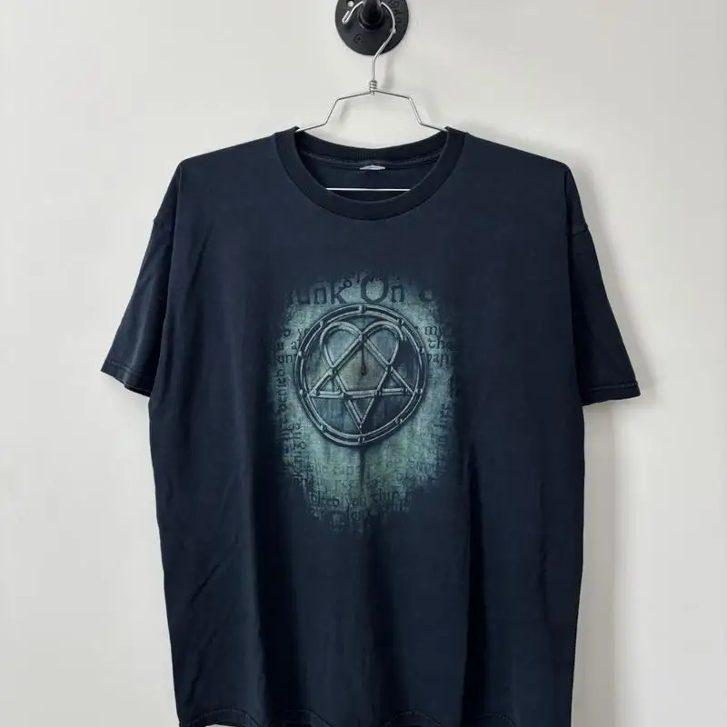 Band Tee Faded 90S - Vintage HIM T-shirt heren Äôs XL