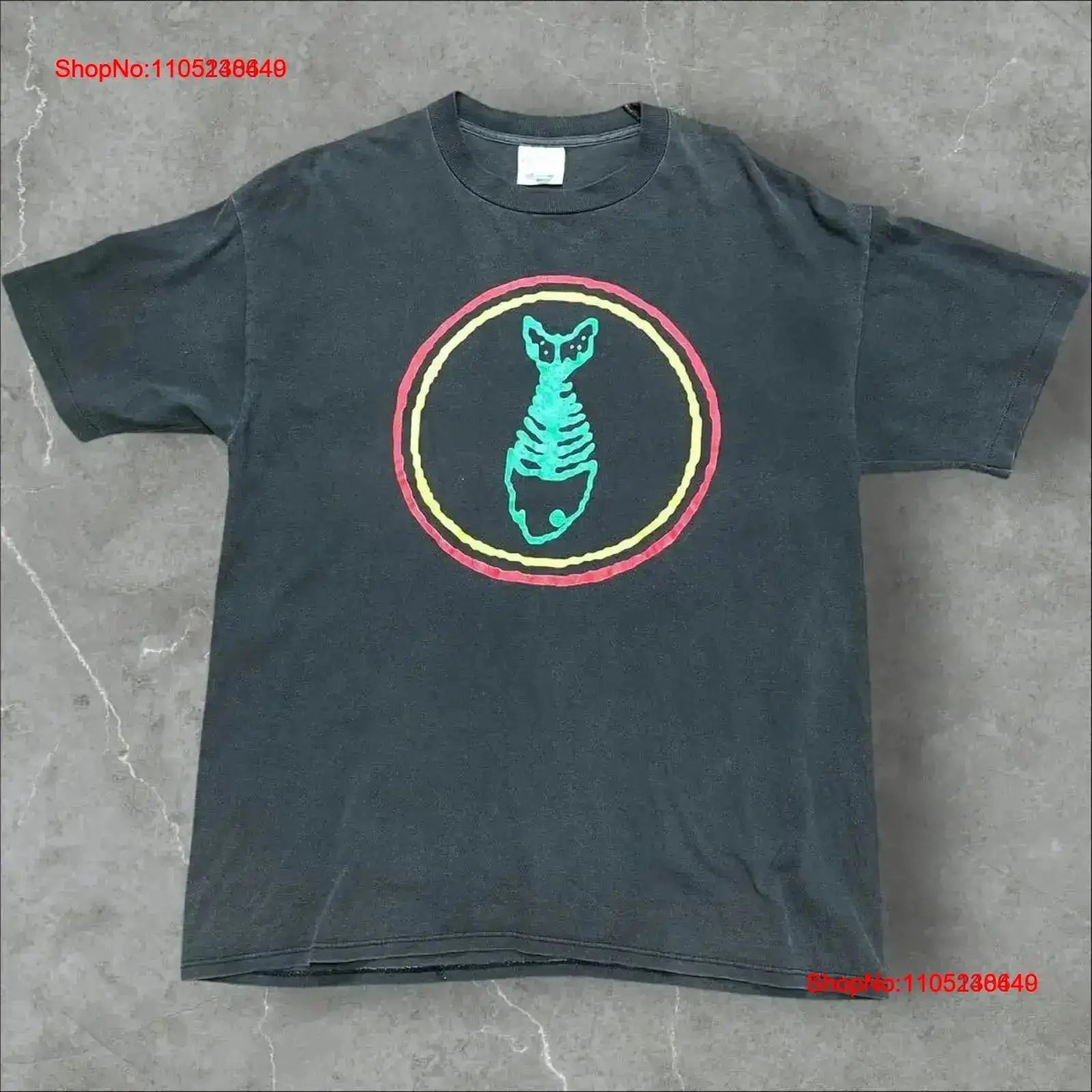 Band Tee Faded 90S - Jaren '90 Fishbone Band T-shirt Vintage