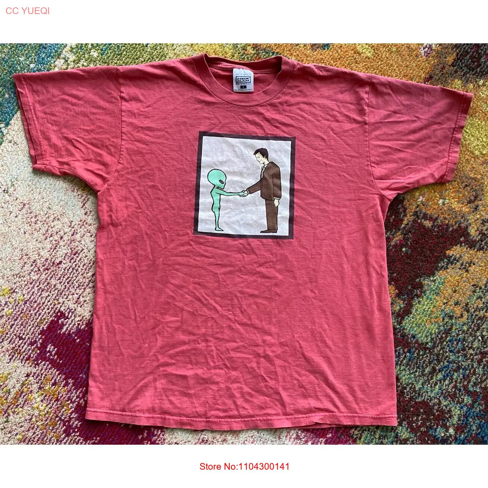 Band Tee Faded 90S - Vintage jaren 90 helm band T-shirt
