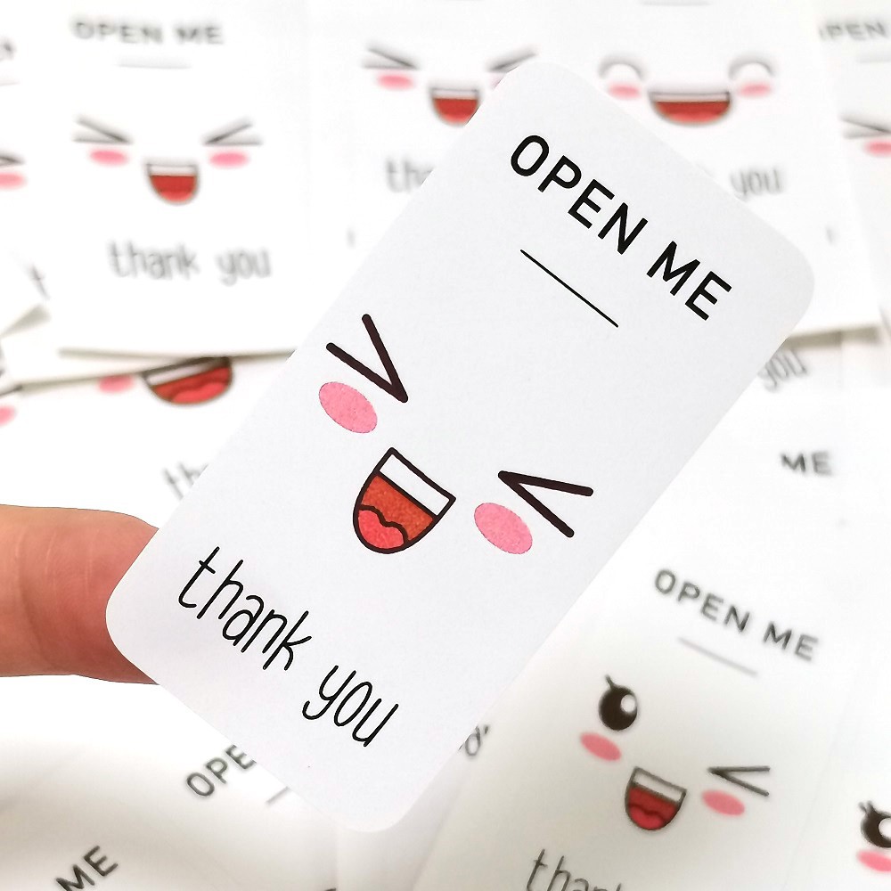 Vintage Fashion Magazines - 40-100 stks Leuke OPEN ME STICKERS