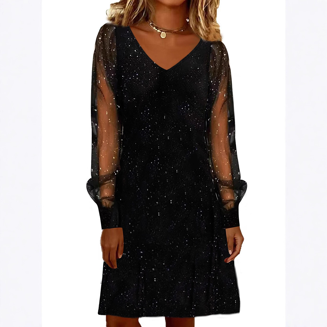 Vintage Fashion In 2026 - Vintage effen elegante damesjurk 2026 lente