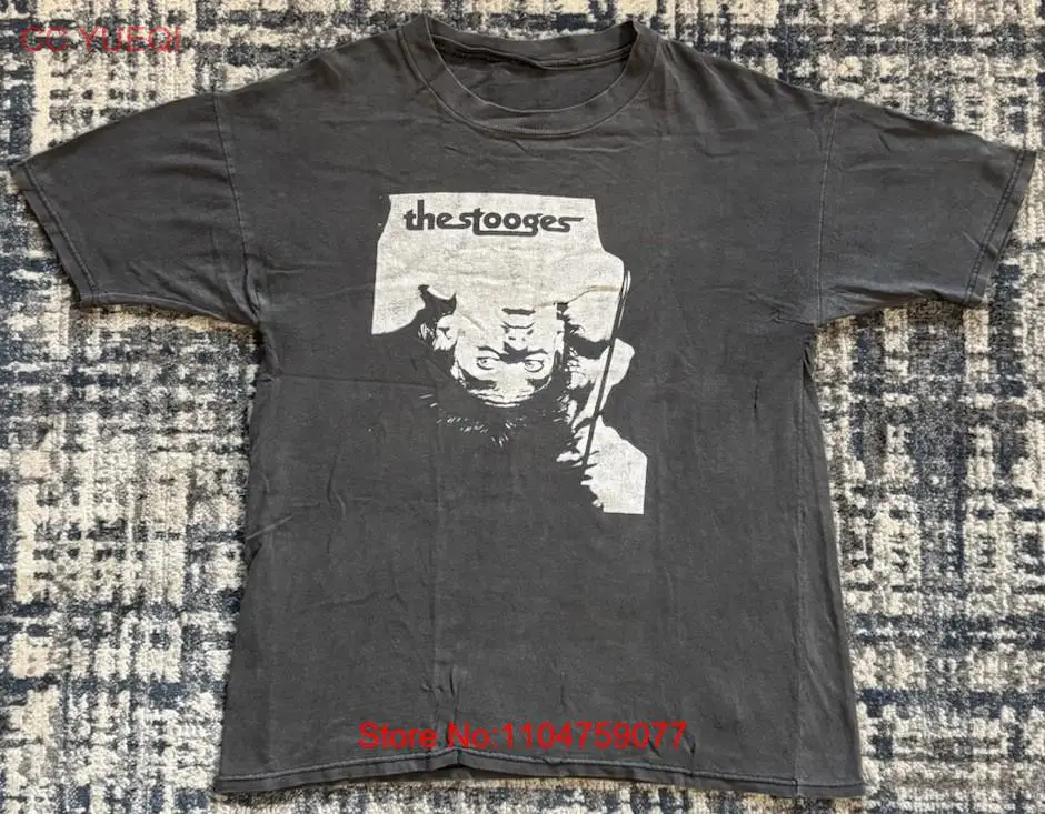 Band Tee Faded 90S - Vintage jaren '90 The Stooges Iggy