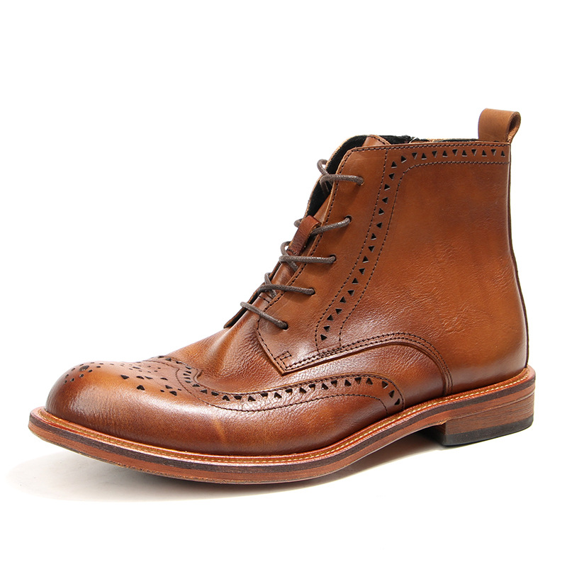Vintage Fashion For Men - Vintage heren enkel Chelsea laarzen luxe