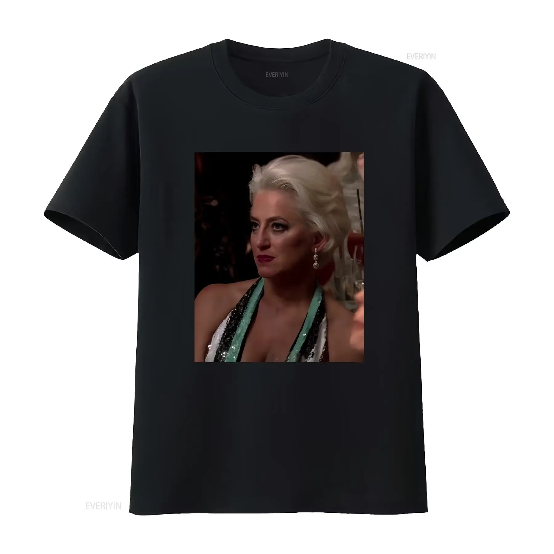 Vintage Fashion York - Mode-T-shirt Dorinda Medley Angry Face van