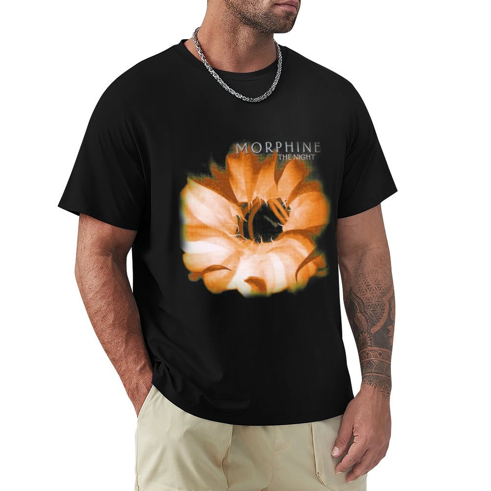 Band Tee Faded 90S - Vintage Morphine 90's rockband., de cover