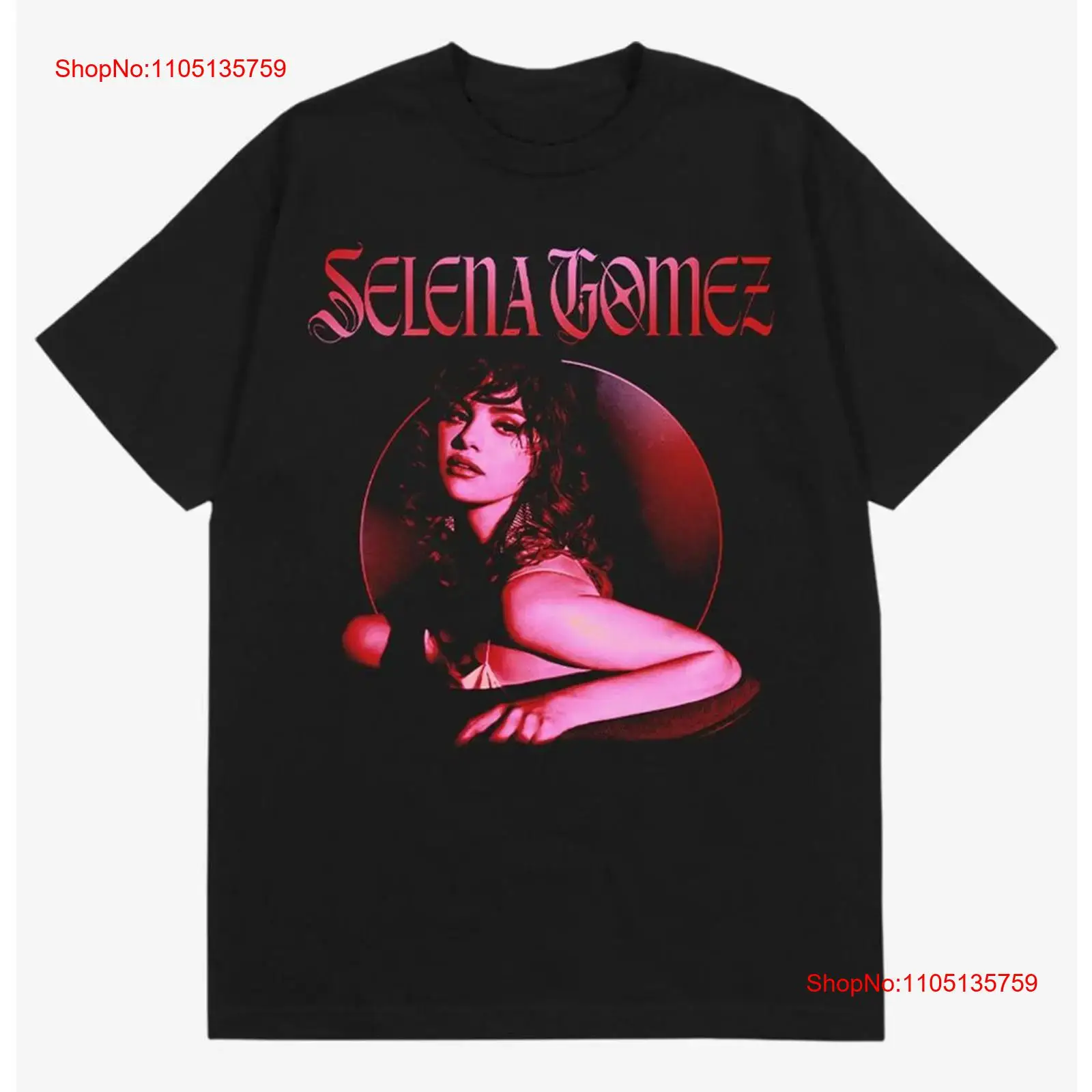 Vintage Fashion Photos - Selena Gomez Rode Foto T-shirt vintage
