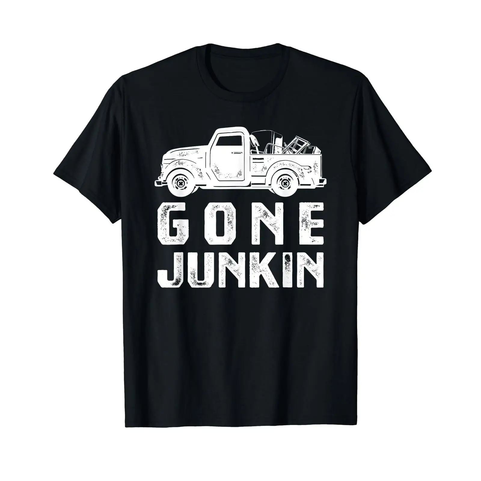 Thrift Vintage Fashion Usa - Grappige Junker Gone Junkin Thrifting T-shirt