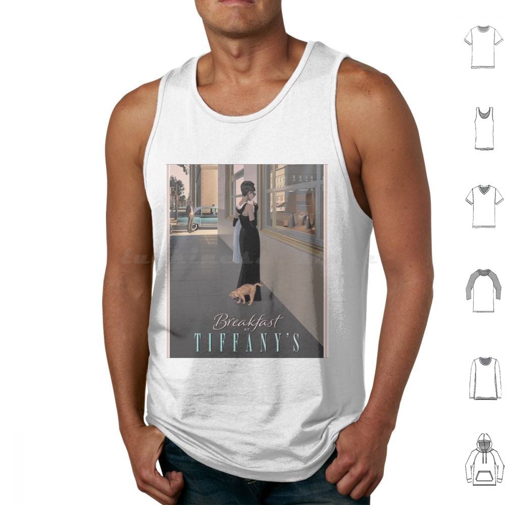 Vintage Fashion Icons - Breakfast Tank Tops Vest Mouwloos Breakfast