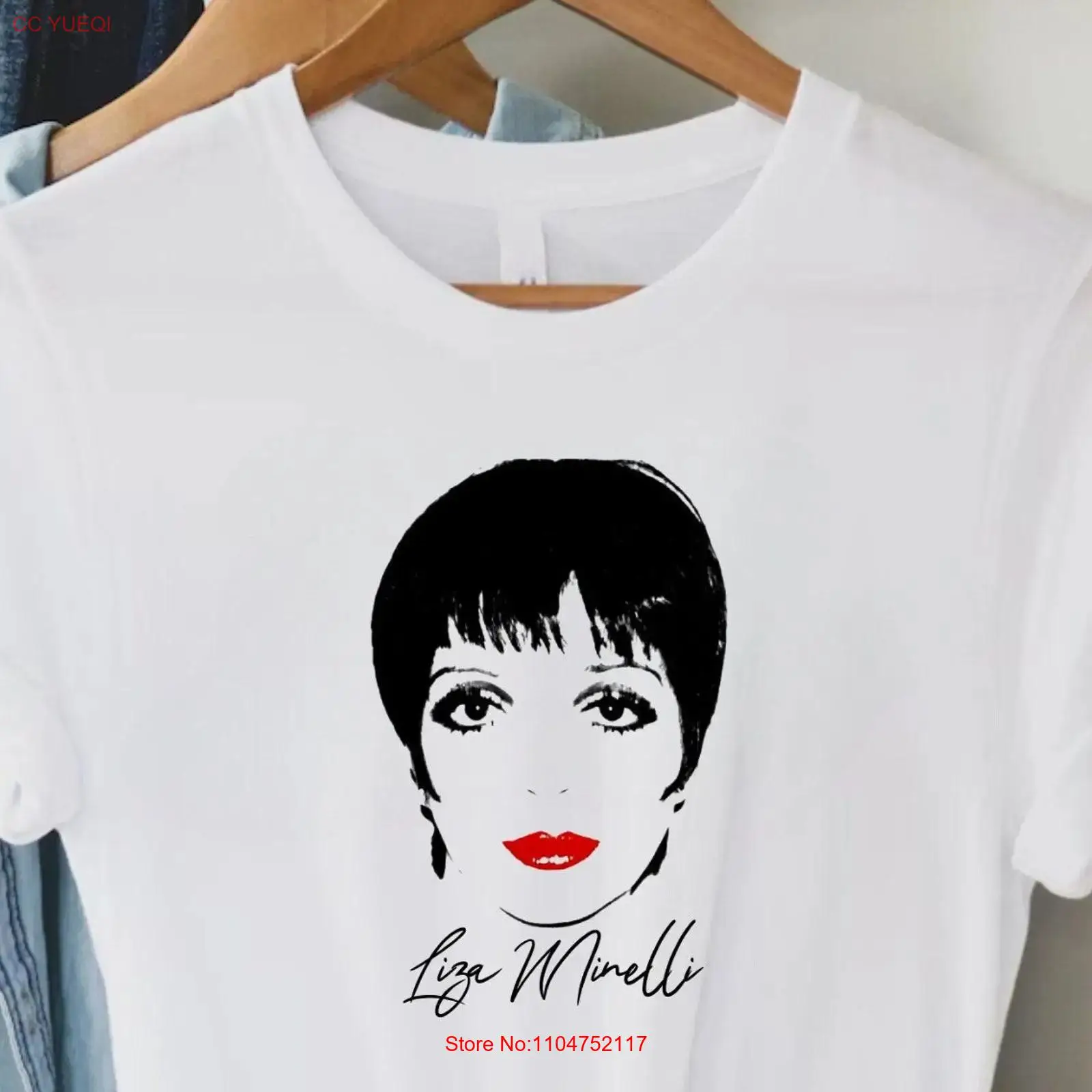 Vintage Fashion Icons - Liza Minnelli Iconisch T-shirt Eerbetoon aan