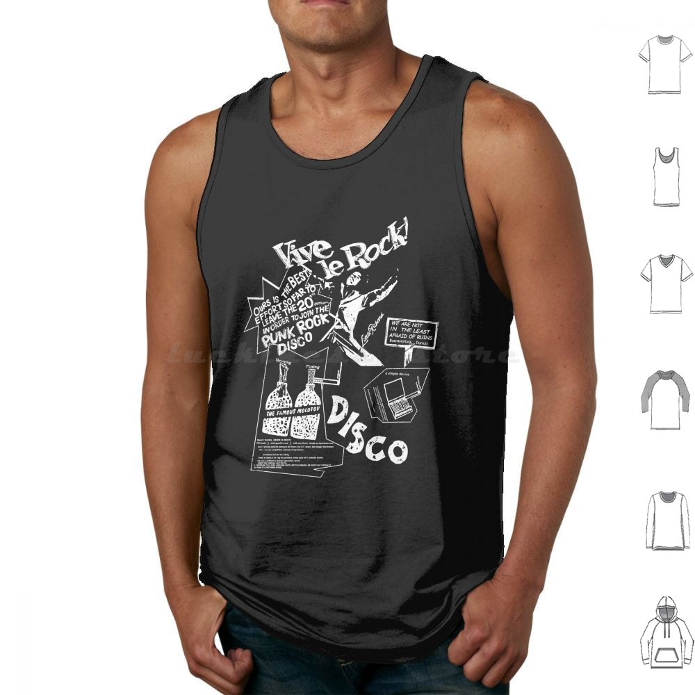 Vintage Fashion Looks - Vintage look Vive Le Rock. Tanktops