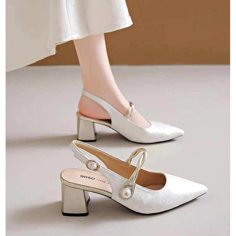 Vintage Fashion In 2026 - Elegante dames sandalen met spitse neus,