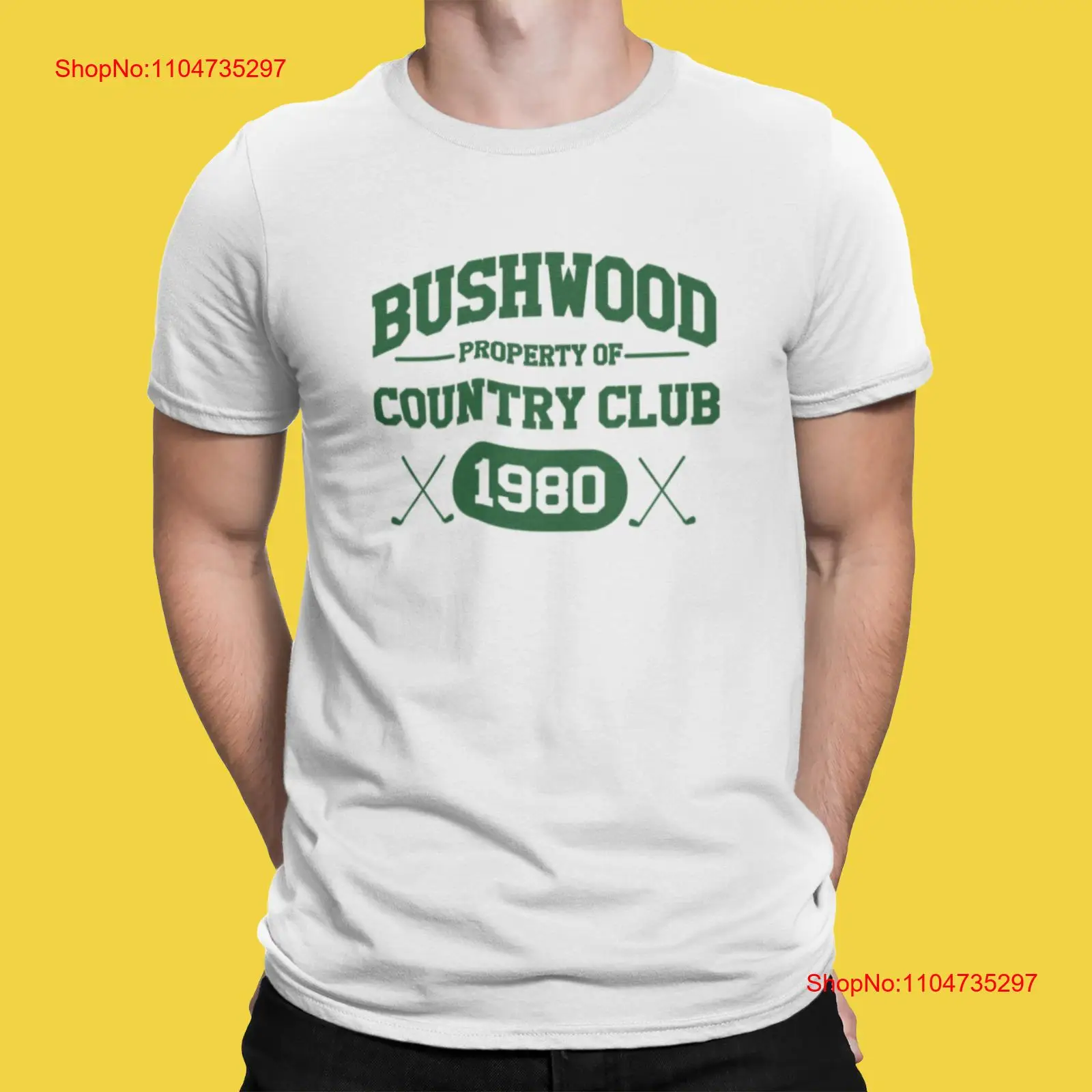 Vintage Fashion Club - CADDYSHACK GEÏNSPIREERDE BUSHWOOD COUNTRY CLUB T-SHIRT