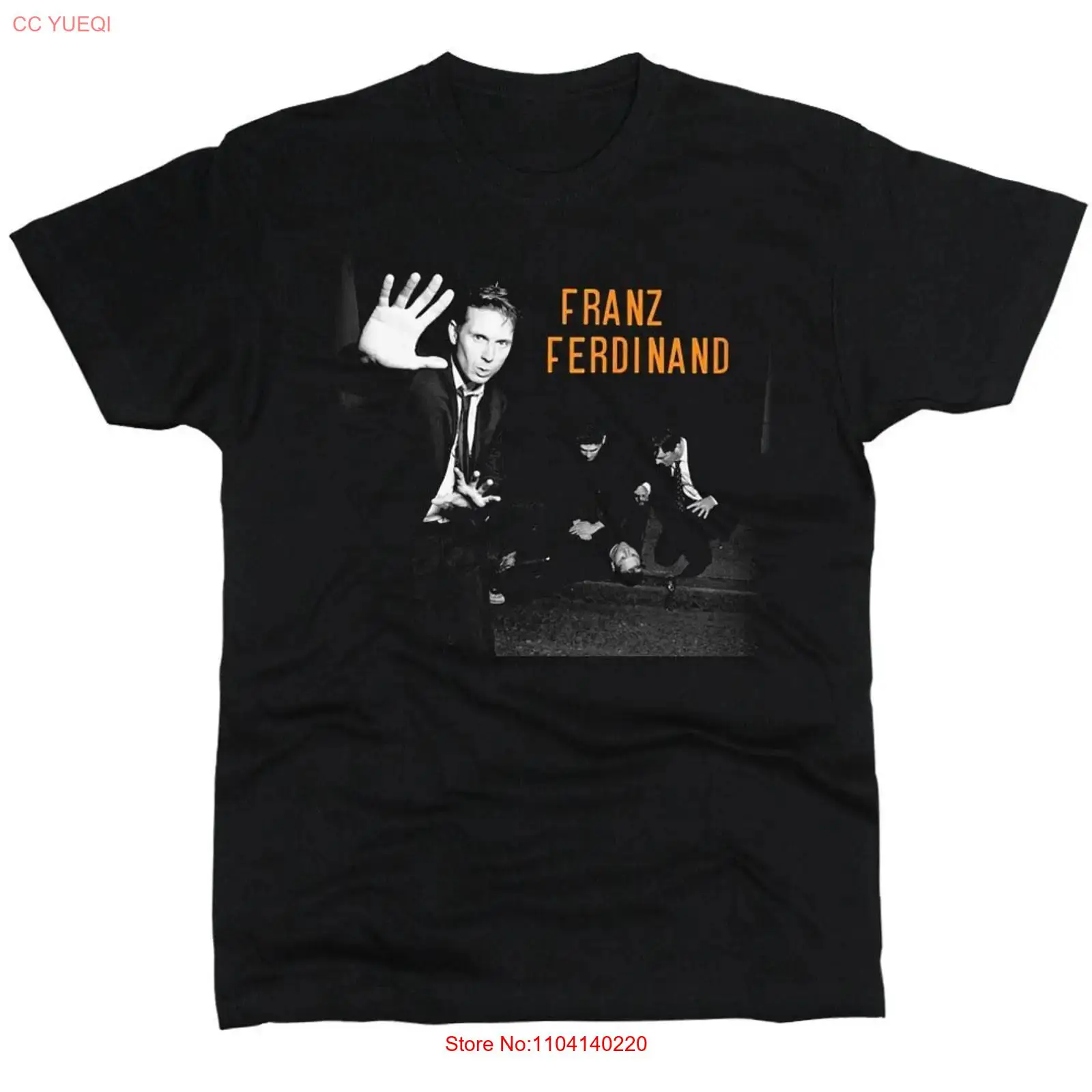 Vintage Fashion Stores - NIEUWE FRANZ FERDINAND BAND T-shirt voor