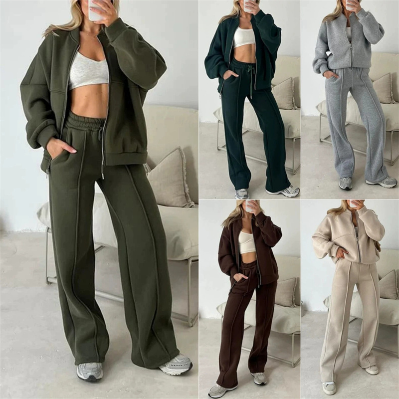 2025 Sweatshirt Tweedelig pak  - Wide Leg Trouser 70S recensie en prijs