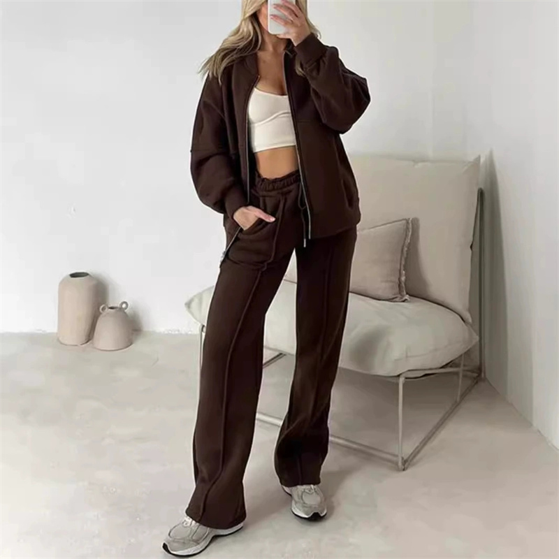2025 Sweatshirt Tweedelig pak  - Wide Leg Trouser 70S recensie en prijs