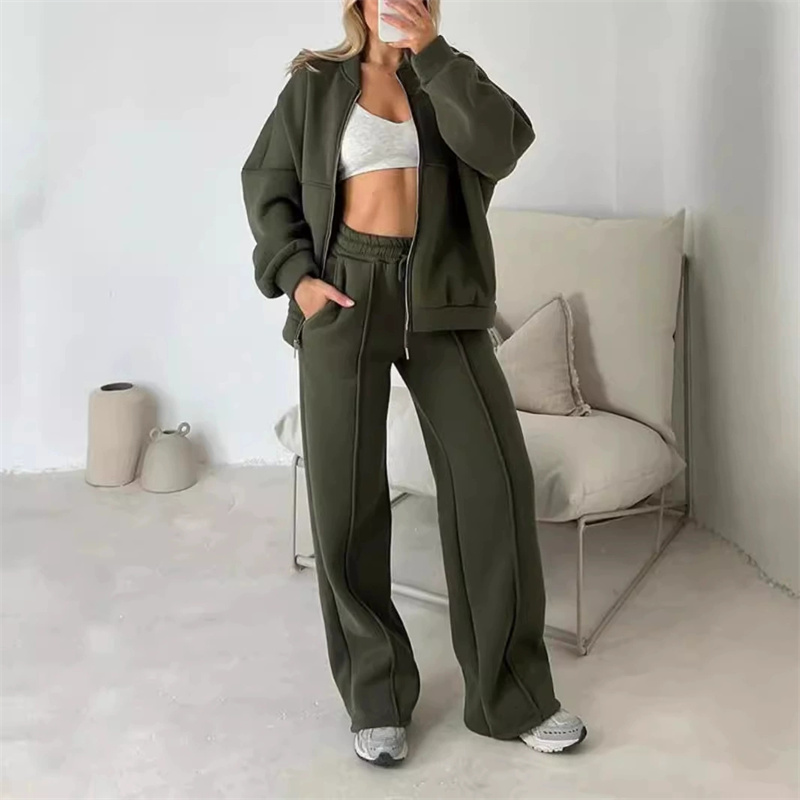 2025 Sweatshirt Tweedelig pak  - Wide Leg Trouser 70S recensie en prijs