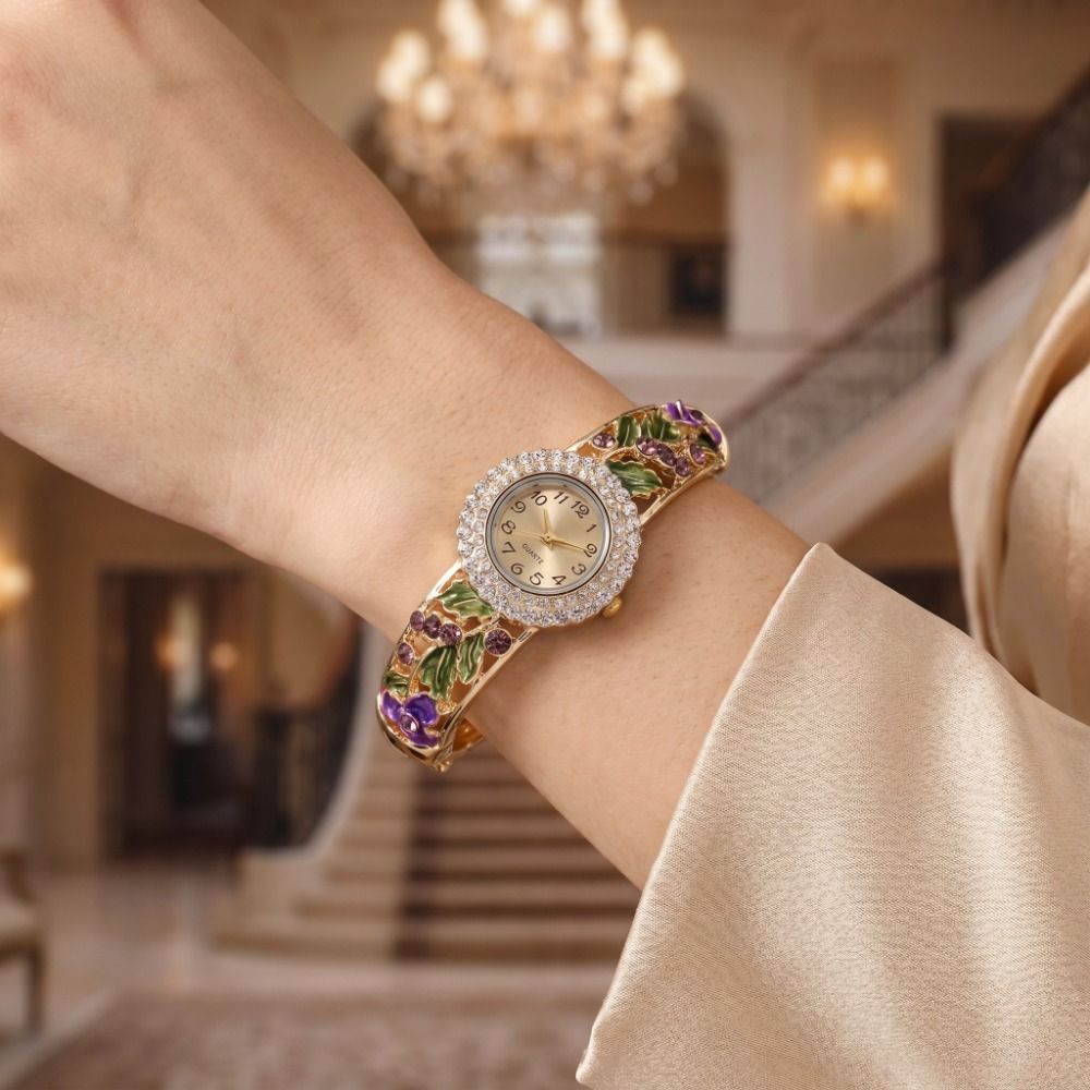 Rijk aan bloemen Vintage horlo - Vintage Fashion Week recensie en prijs