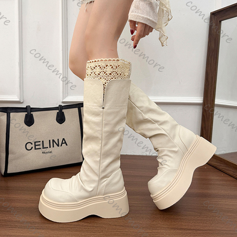 Comemore Gothic Kant Platform  - Vintage Fashion Boots recensie en prijs