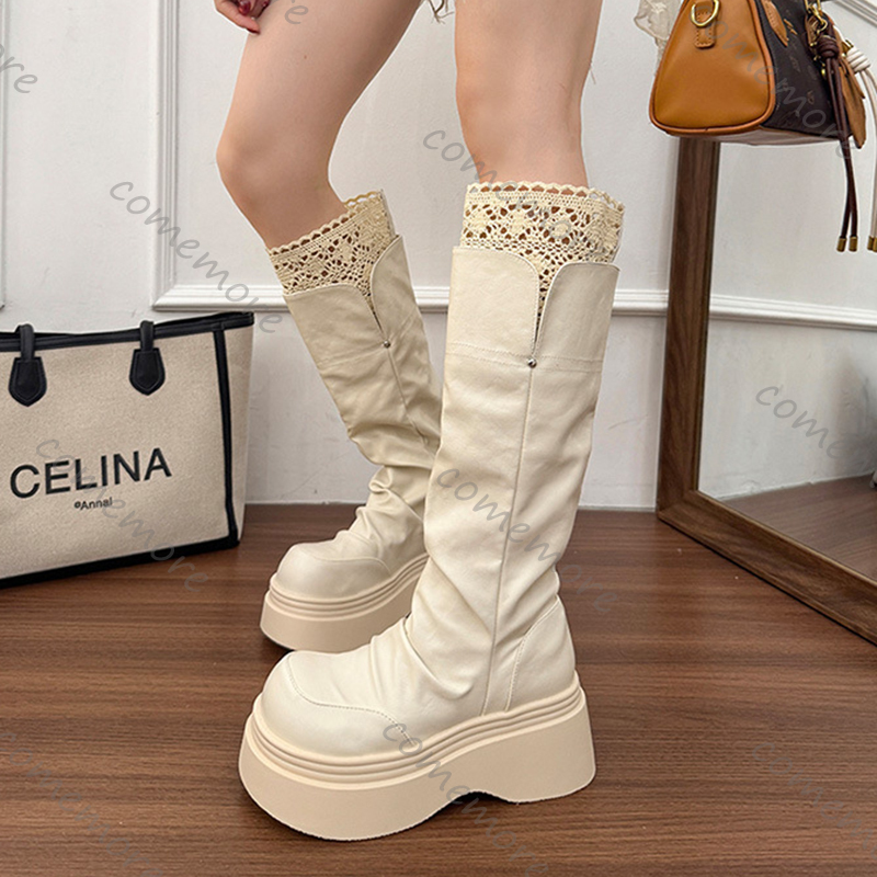 Comemore Gothic Kant Platform  - Vintage Fashion Boots recensie en prijs