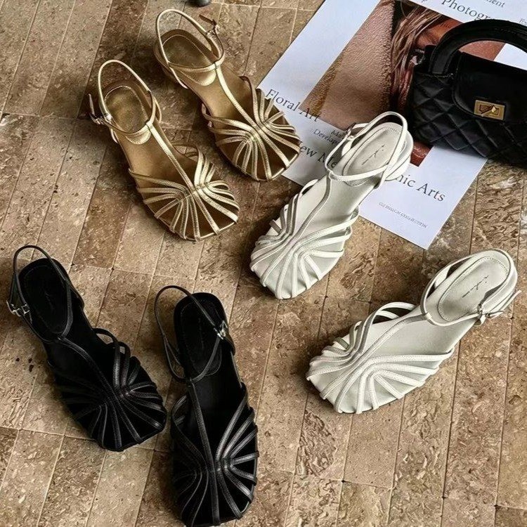 Franse vintage geweven teensan - Vintage Fashion In 2026 recensie en prijs