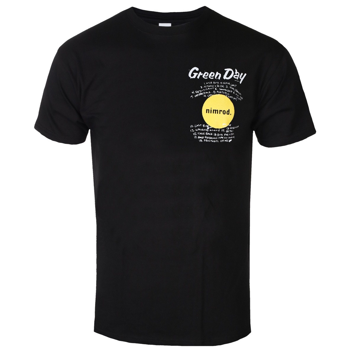 Green Day Distressed Faded Ban - Band Tee Faded 90S recensie en prijs