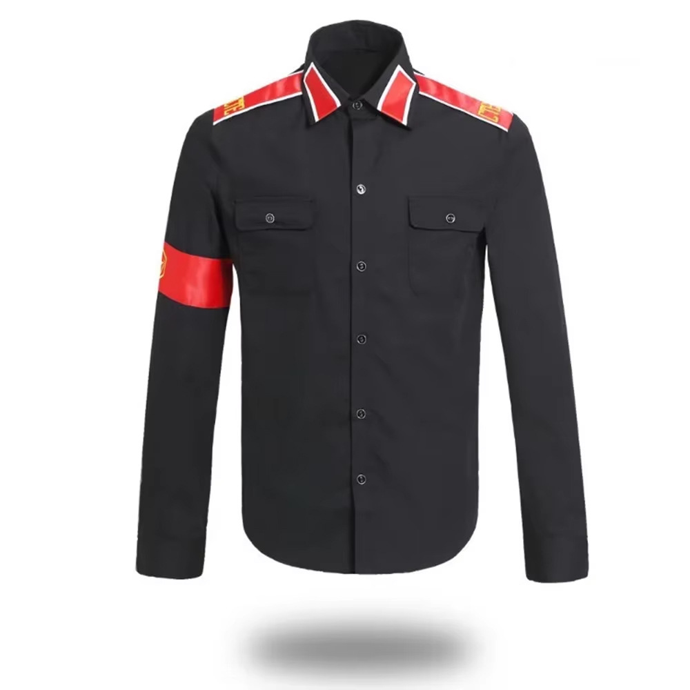Michael Jackson Anti-War Milit - Vintage Fashion For Men recensie en prijs
