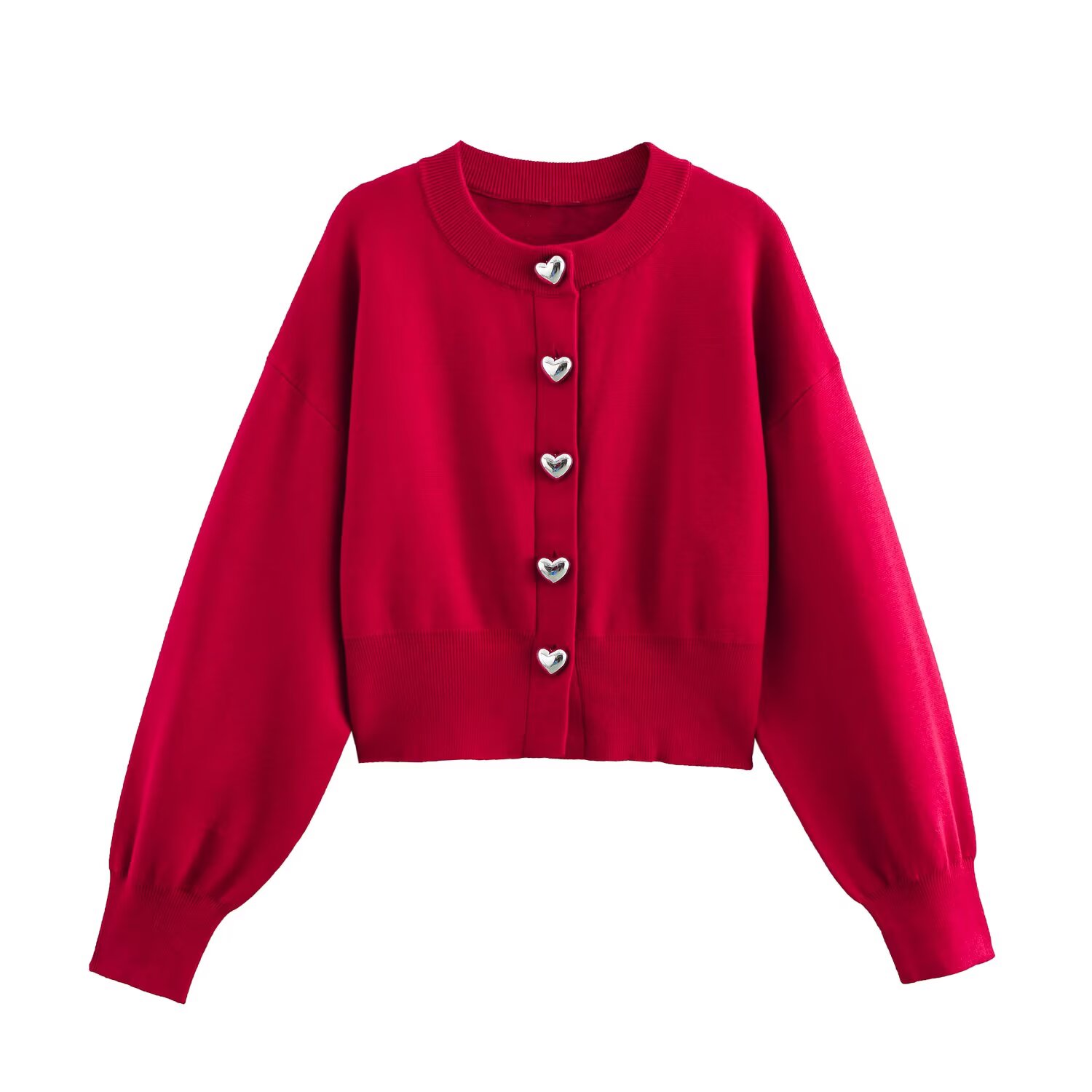 Vrouwen Cropped Gebreid Vest K - Crop Cardigan Vintage recensie en prijs