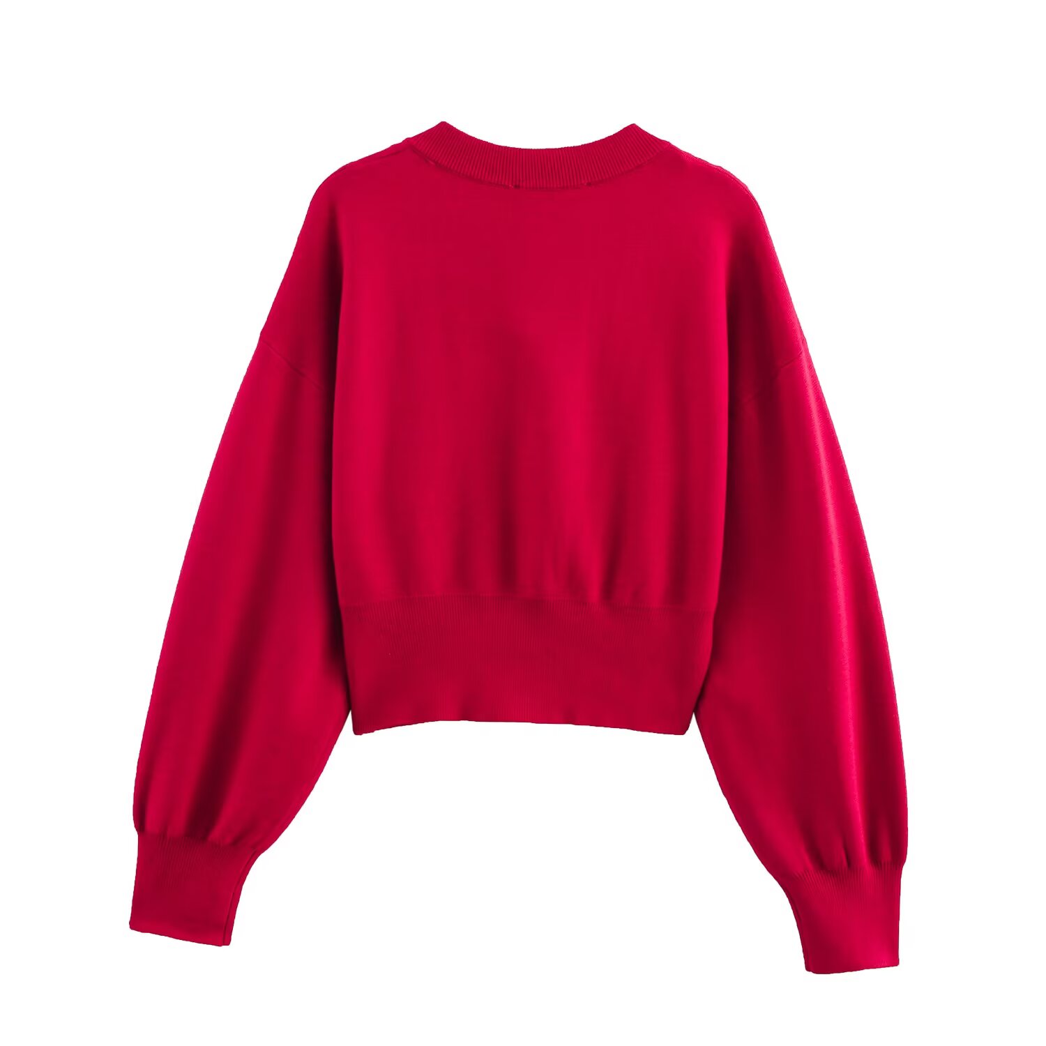 Vrouwen Cropped Gebreid Vest K - Crop Cardigan Vintage recensie en prijs