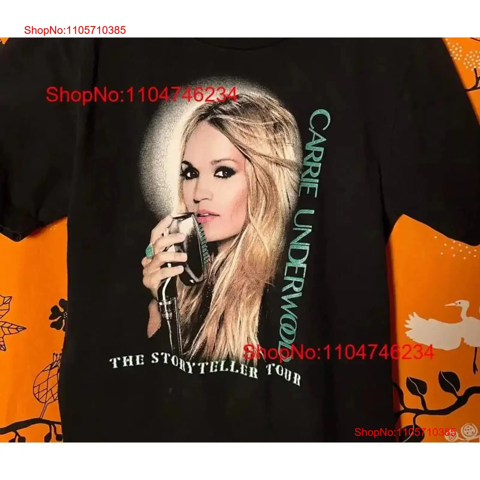 Carrie Underwood T-shirt Uniek - Thrift Vintage Fashion Usa recensie en prijs