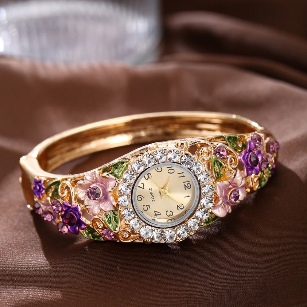 Rijk aan bloemen Vintage horlo - Vintage Fashion Week recensie en prijs