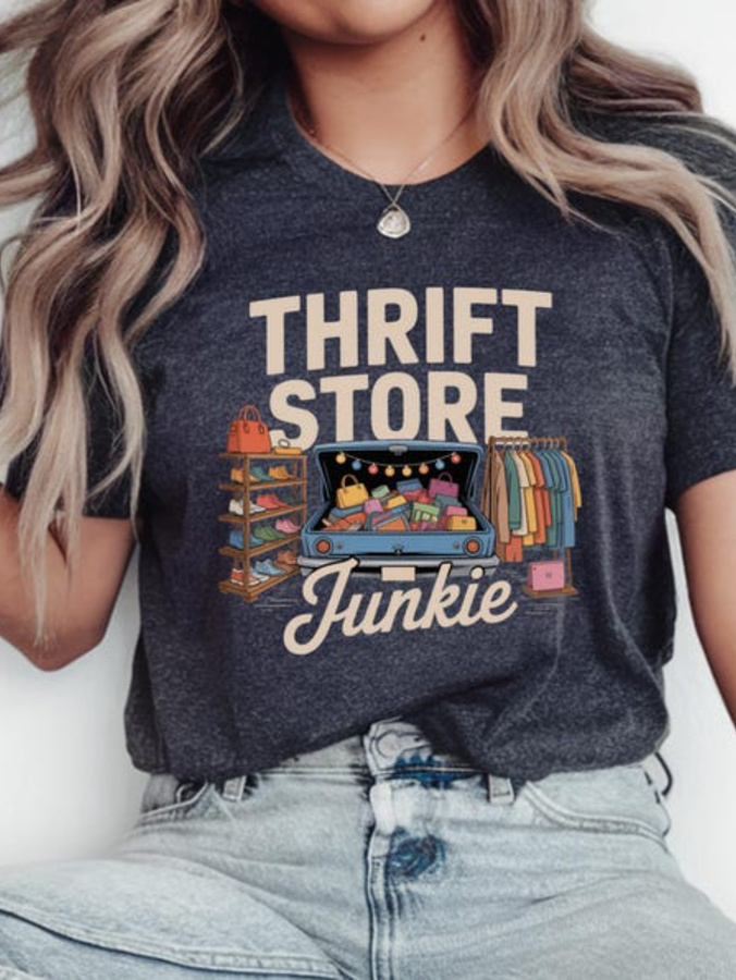 Vintage kringloopwinkel T-shir - Thrift Vintage Fashion Usa recensie en prijs