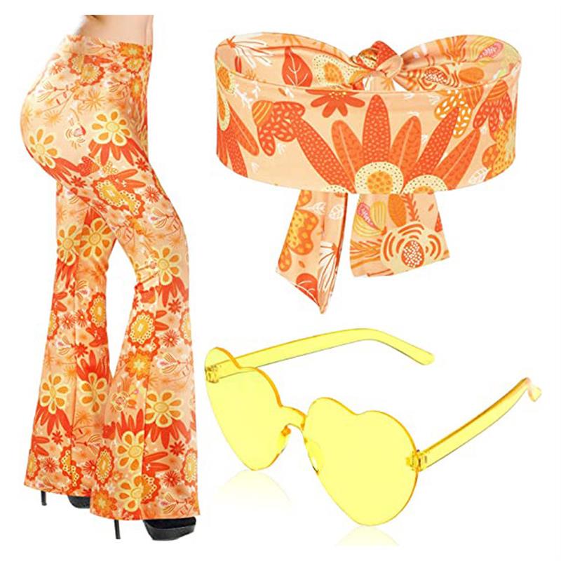 Bohemian Print Flared Broek Ha - Wide Leg Trouser 70S recensie en prijs