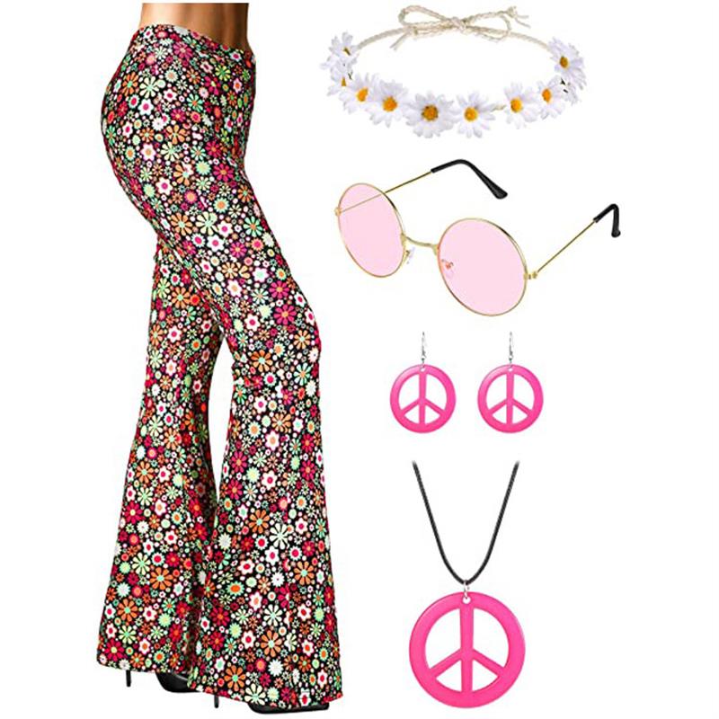 Bohemian Print Flared Broek Ha - Wide Leg Trouser 70S recensie en prijs