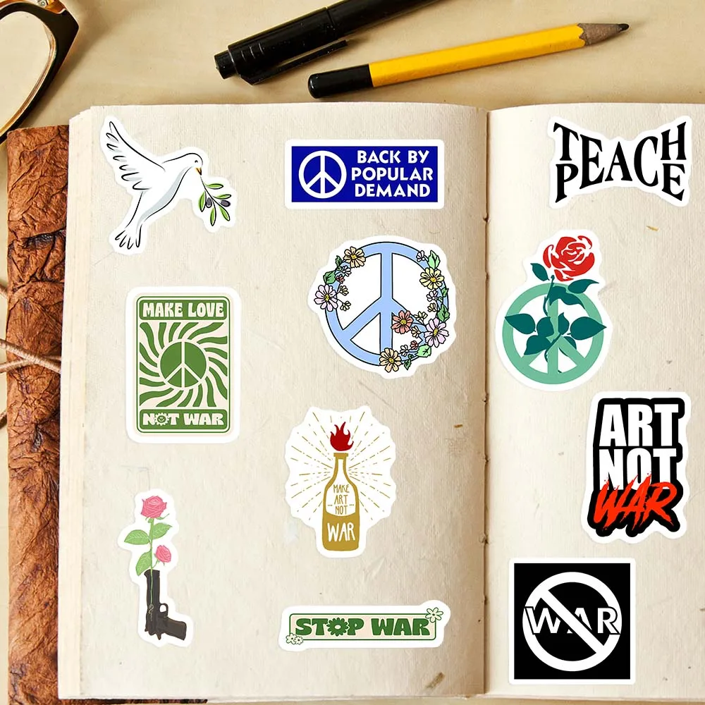 Anti Oorlog Stop Oorlog Sticke - Vintage Fashion Magazines recensie en prijs