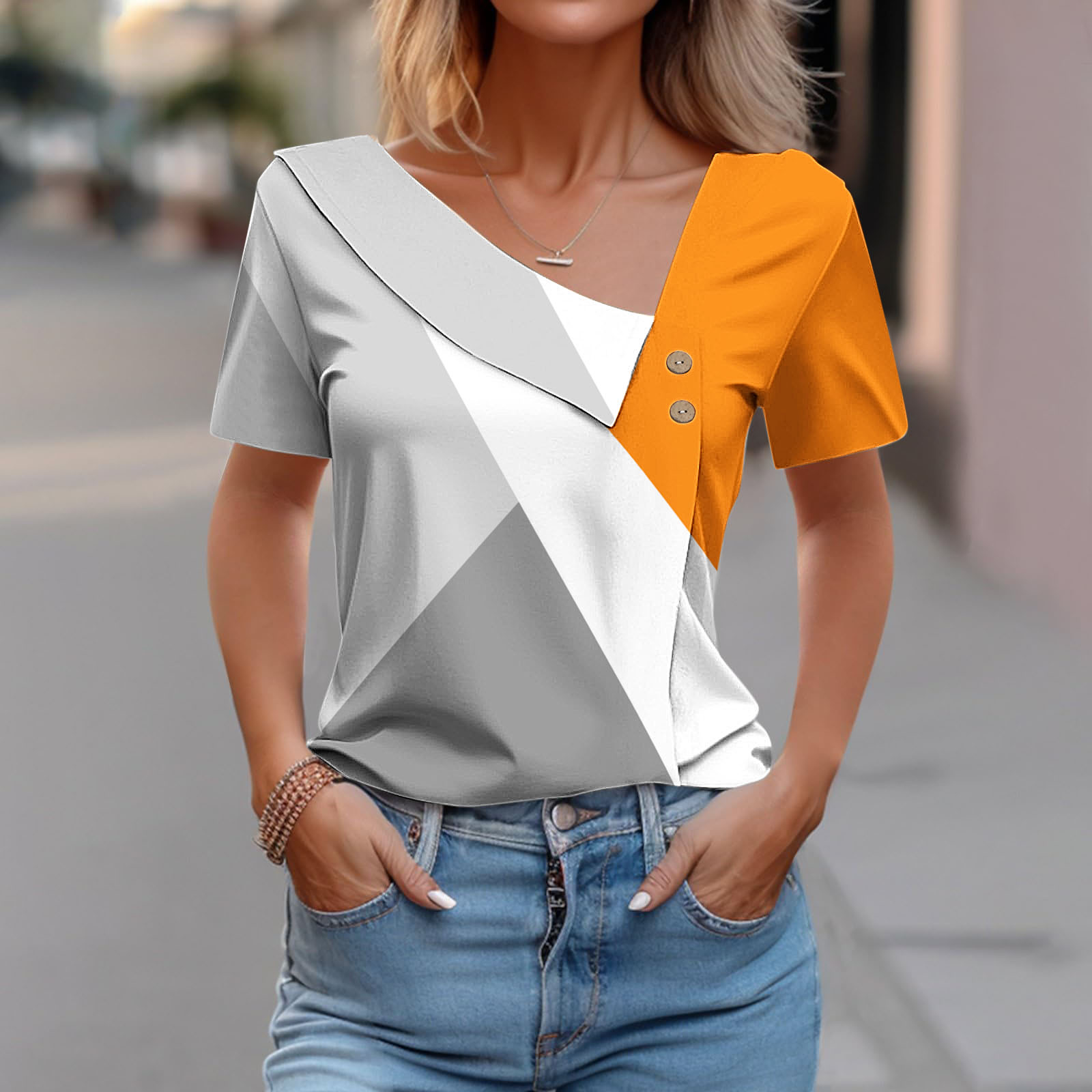 Mode Dames T-Shirt Met Korte M - Tie Dye Shirt Vintage recensie en prijs