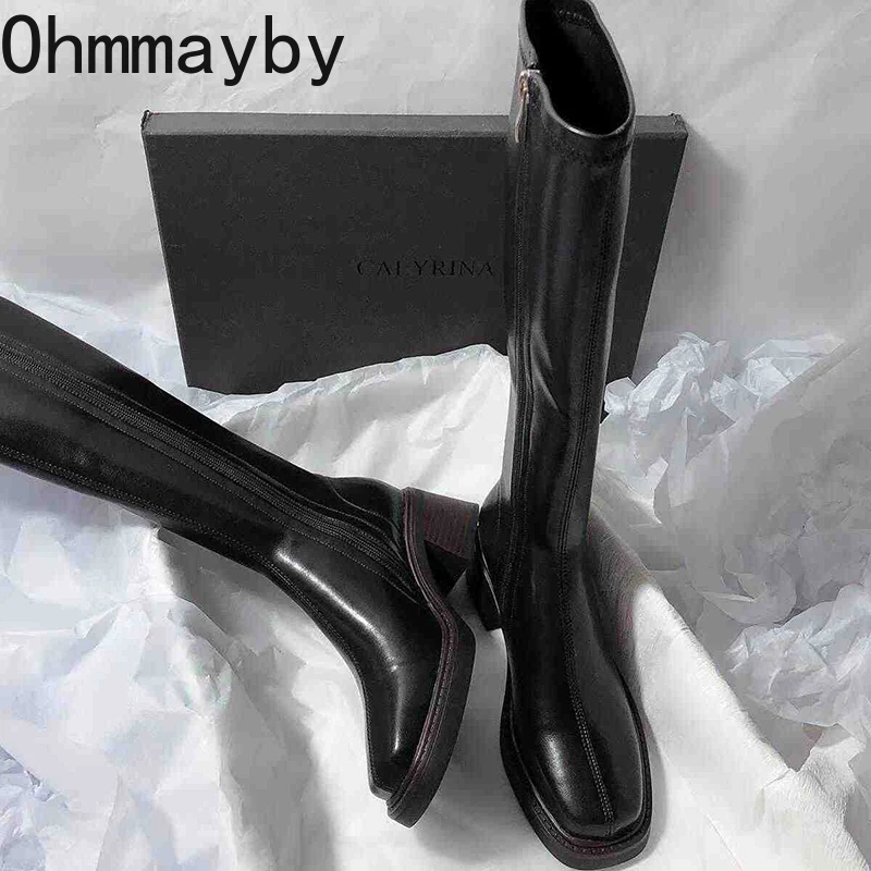 Vintage Dikke Hak Vrouwen Knie - Vintage Fashion Boots recensie en prijs