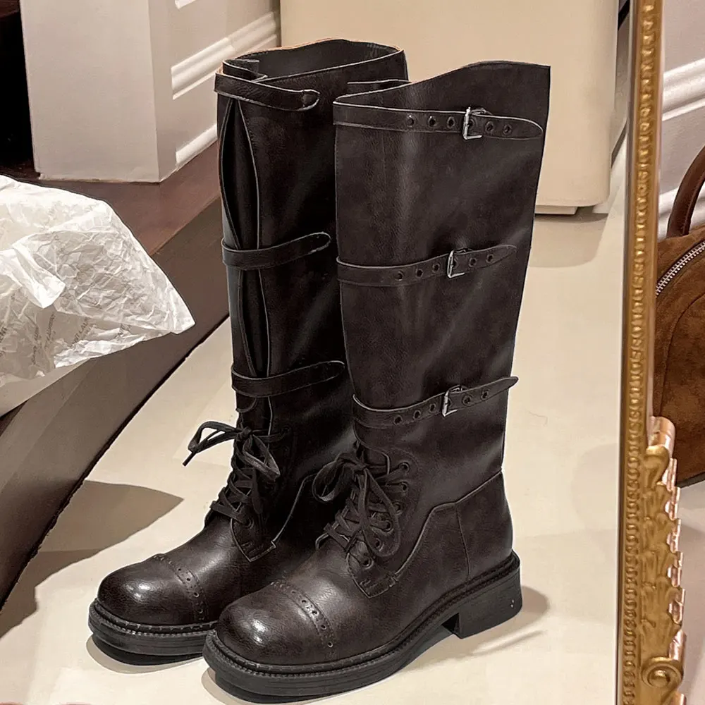 Dames Kniehoge Laarzen Vintage - Vintage Fashion Boots recensie en prijs