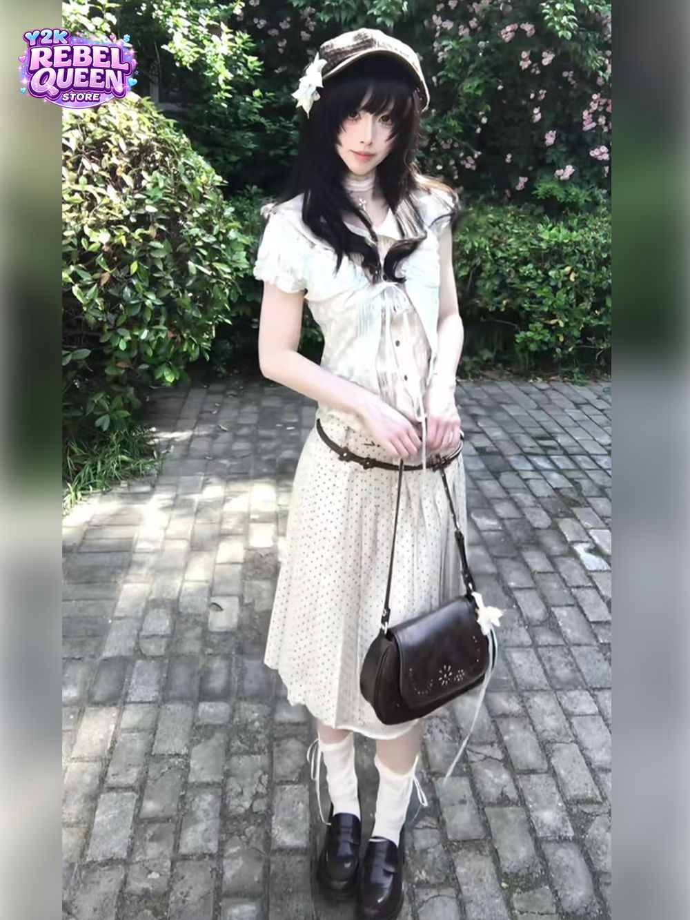 Japanse vintage zoete coquette - Crop Cardigan Vintage recensie en prijs