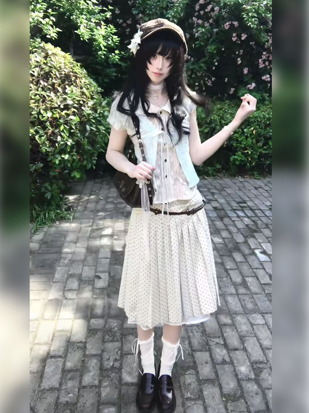Japanse vintage zoete coquette - Crop Cardigan Vintage recensie en prijs
