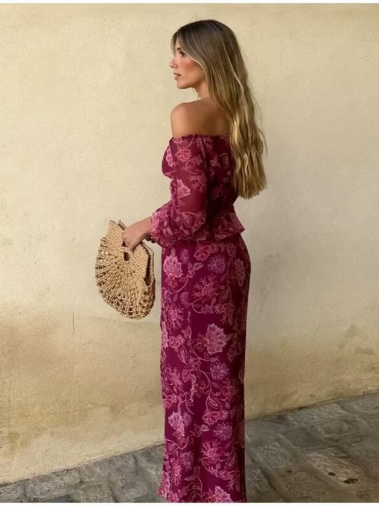 Vintage sexy elegante bedrukte - Vintage Fashion Club recensie en prijs