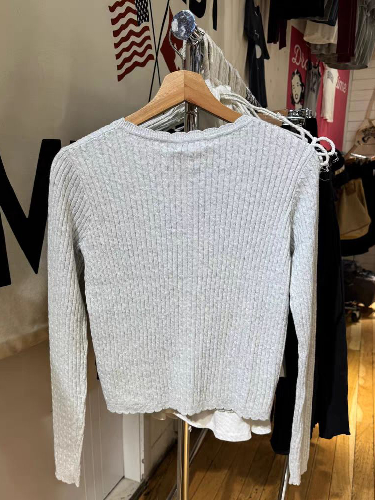 Zakken Twist Bloem Gebreide Tr - Crop Cardigan Vintage recensie en prijs