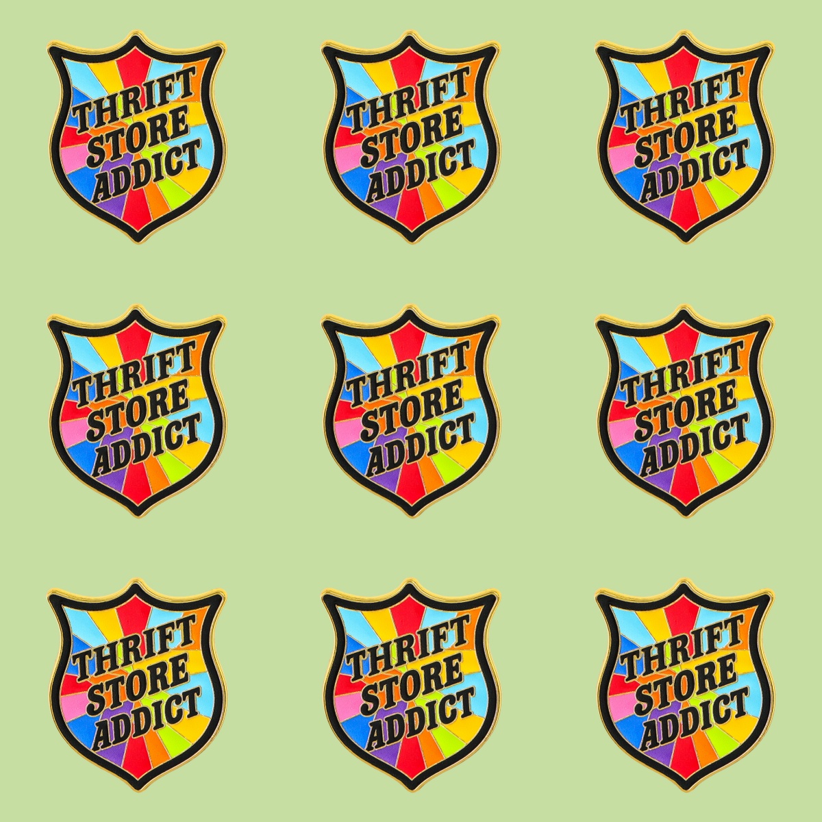 9-delige set THRIFT STORE ADDI - Thrift Vintage Fashion Usa recensie en prijs