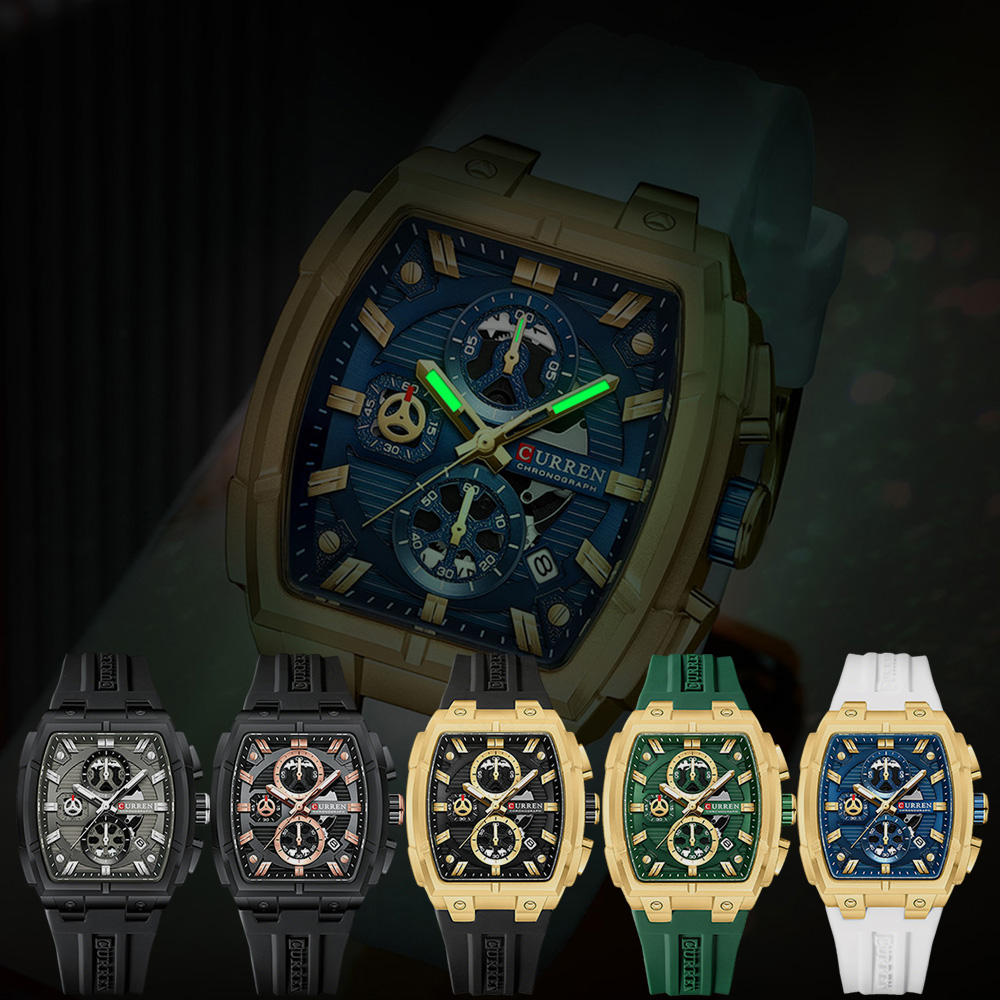 CURREN Luxe vintage horloge vo - Vintage Fashion For Men recensie en prijs
