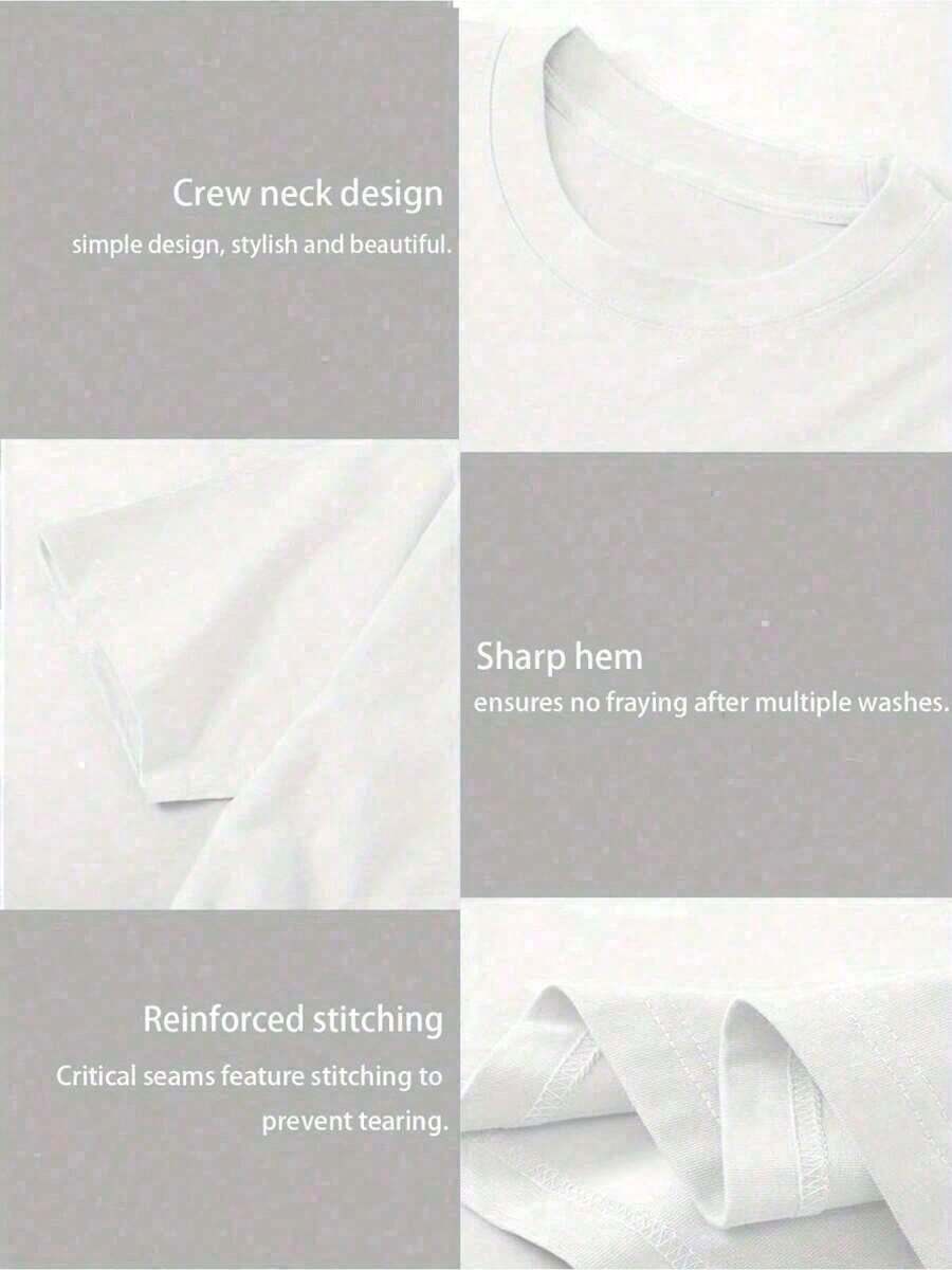 [Graphic Tee] 100% katoen I'd  - Thrift Vintage Fashion Usa recensie en prijs