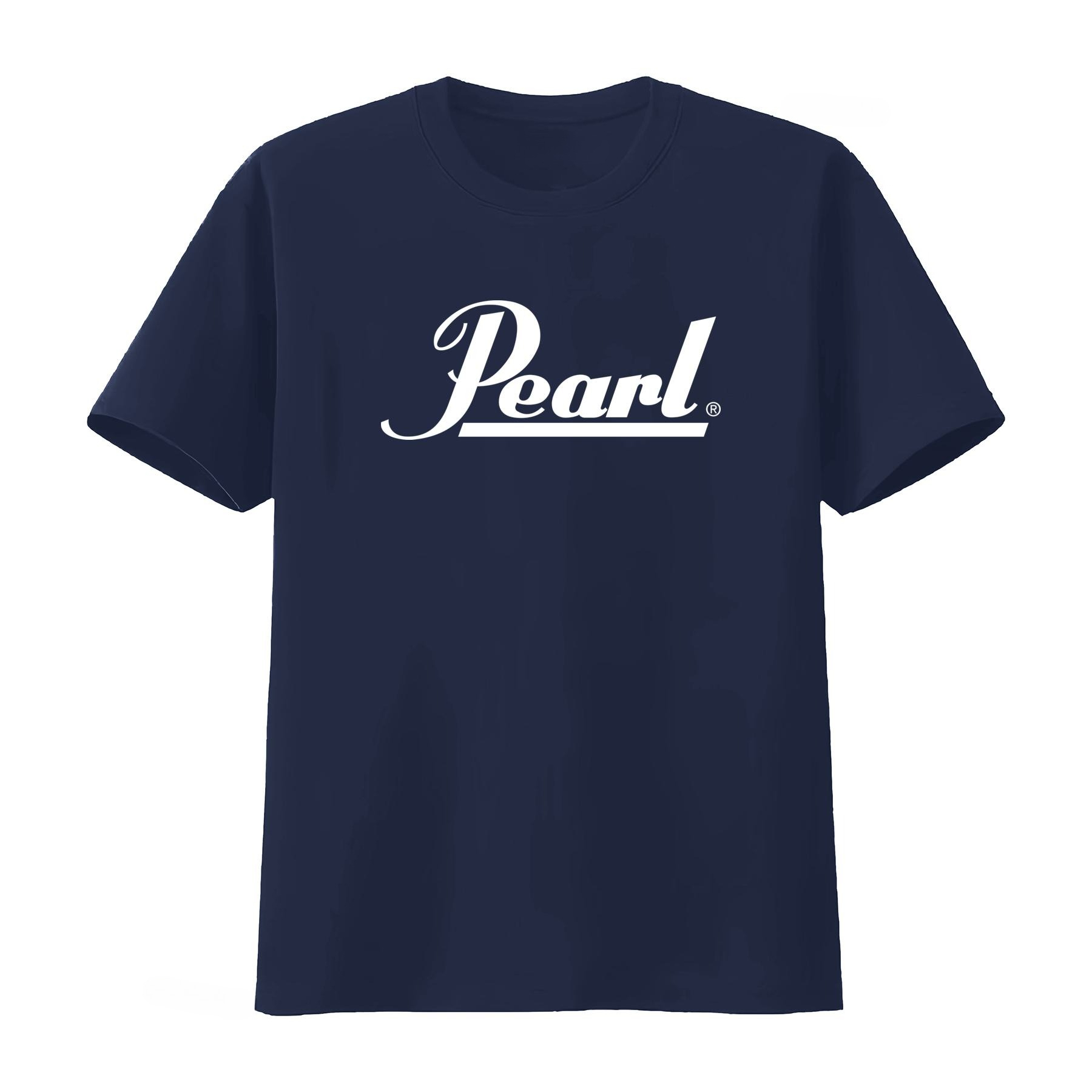 Pearl Drums Logo T-Shirt Zwart - Vintage Fashion Icons recensie en prijs