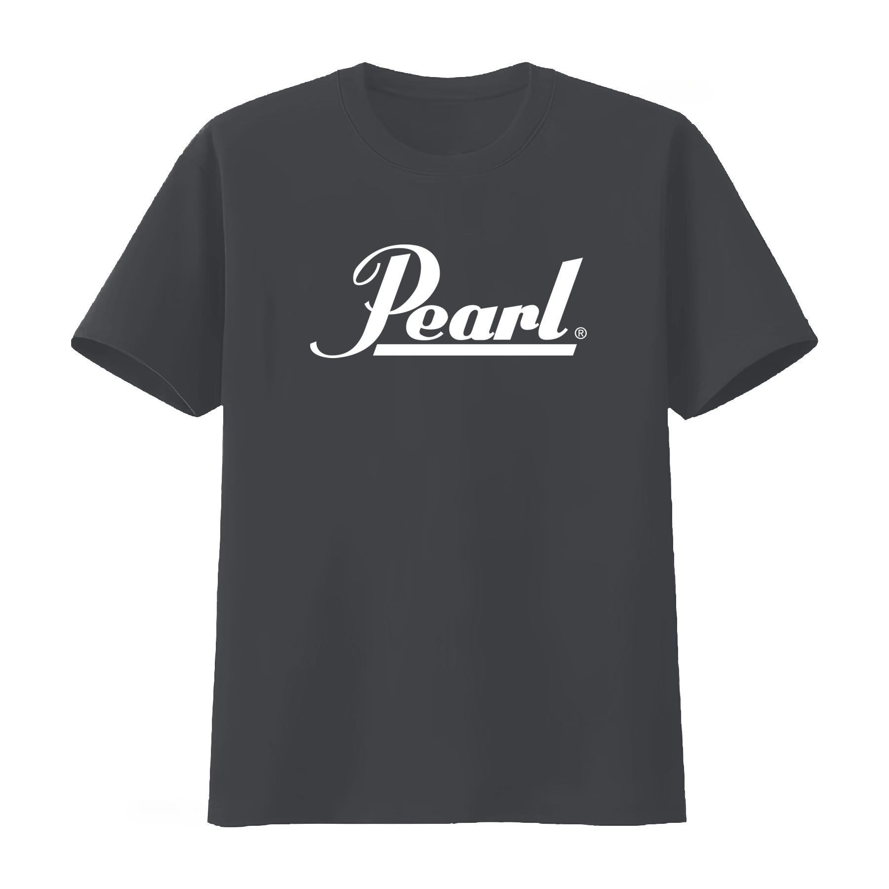 Pearl Drums Logo T-Shirt Zwart - Vintage Fashion Icons recensie en prijs