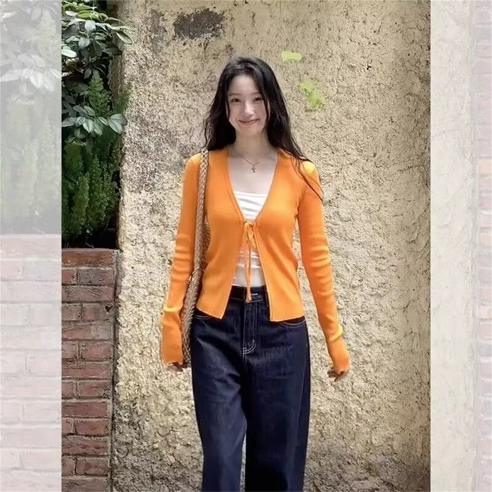 Dames breien dun vest met lang - Crop Cardigan Vintage recensie en prijs