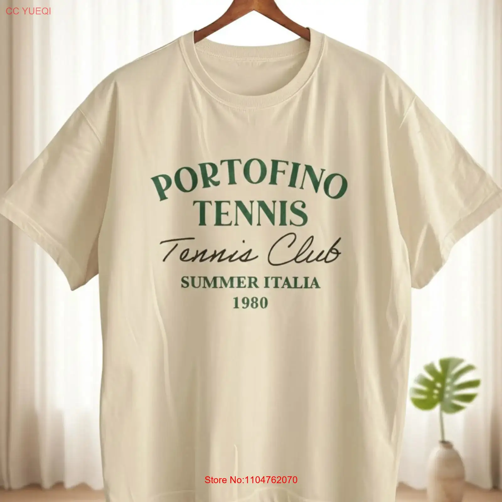 Portofino Tennis Club T-shirt  - Vintage Fashion Club recensie en prijs