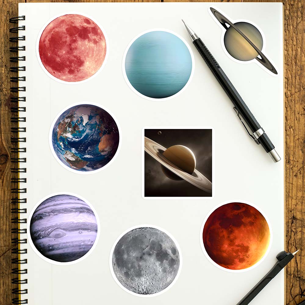 Planeet Universum Stickers Gal - Vintage Fashion Magazines recensie en prijs