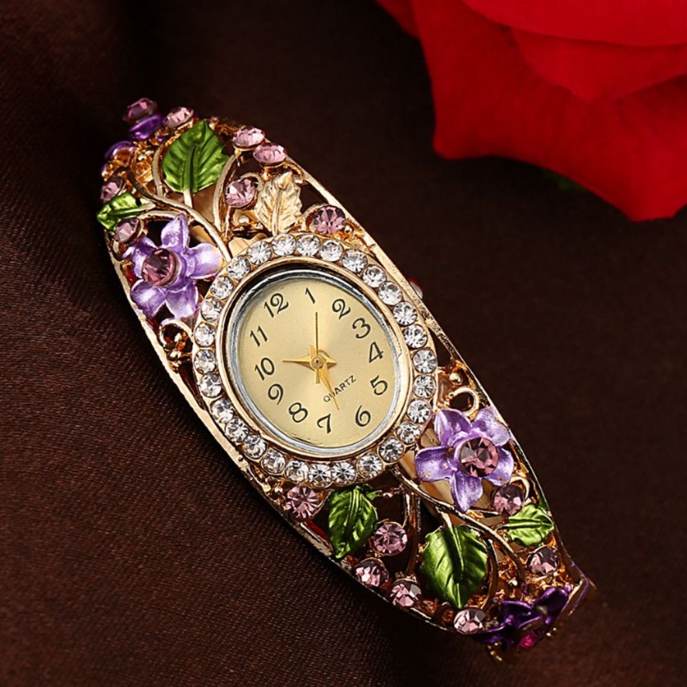 Rijk aan bloemen Vintage horlo - Vintage Fashion Week recensie en prijs